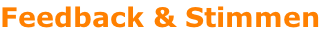 Feedback & Stimmen